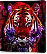 Red Tiger Canvas Print