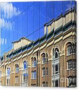 Reflected Building London Canvas Print