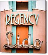 Regency Lido Theater Newport Beach Picture Canvas Print