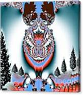 Reindeer Blues Canvas Print