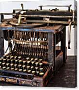 Remington Typewriter Canvas Print