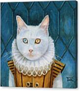 Renaissance Cat Canvas Print
