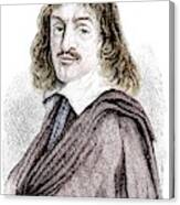 Rene Descartes Canvas Print
