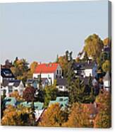 Residential Area In Stuttgart, Germany Canvas Print