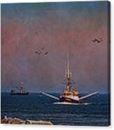 Return From The Sea Canvas Print