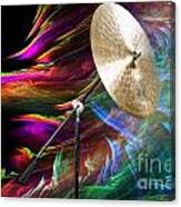 Ride Or Suspended Cymbal In Color 3241.02 Canvas Print