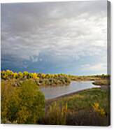 Rio Grande In New Mexico Canvas Print