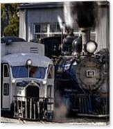 Rio Grande Southern 41 And Galloping Goose 3 Canvas Print
