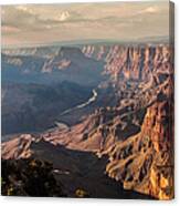 River Through Grand Canyon Canvas Print