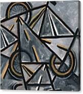 Tommervik Abstract Road Bikes Art Print Canvas Print