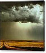 Road Into The Storm Canvas Print
