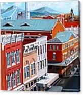 Roanoke City Market Canvas Print