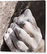 Rock Climber Canvas Print