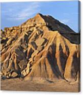 Rock Formation Bardenas Reales Navarra Canvas Print