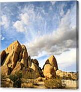 Rock Formations Canvas Print