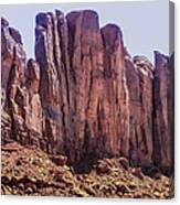 Rock In Monument Valley Canvas Print