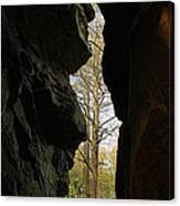 Rock Window Canvas Print