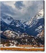 Rocky Mountain Weather Canvas Print