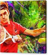Roger Federer Canvas Print