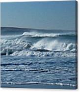 Rolling Waves Canvas Print
