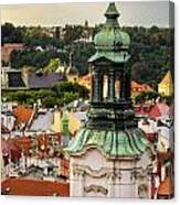Rooftops Of Prague 1 Canvas Print
