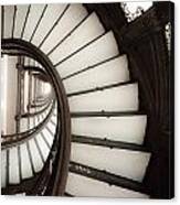 Rookery Building Looking Up The Oriel Staircase Canvas Print