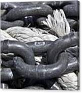 Rope And Chain Canvas Print