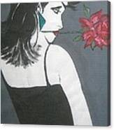 Rose Lady Canvas Print
