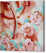 Roses And Rust Canvas Print