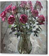 Roses For Viola Canvas Print