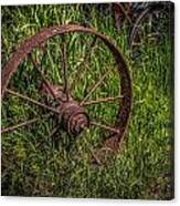 Round And Rusty Canvas Print