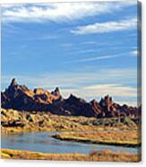 Route 66 Needles Mtn Range 2      Sold Canvas Print