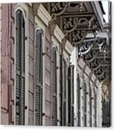 Row Of Houses Canvas Print