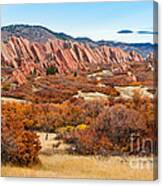 Roxborough State Park Fall Colors Canvas Print