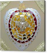 Royal Heart Canvas Print