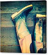 Rubber Boots Canvas Print