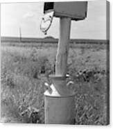 Rural Mailbox, 1939 Canvas Print