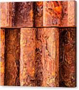 Rusted Gears Canvas Print