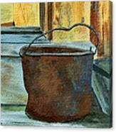 Rusty Bucket Canvas Print