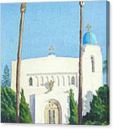 Sacred Heart Church Coronado Canvas Print