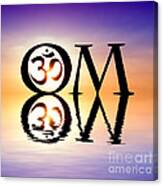 Sacred Om Canvas Print