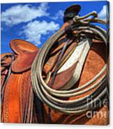 Saddle Up Canvas Print