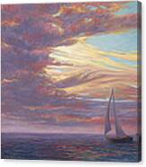 Sailing Away Canvas Print