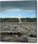 Sailing Canvas Print