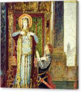 Saint Elisabeth Of Hungary. The Miracle Of The Roses Canvas Print