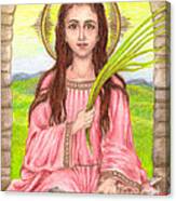 Saint Philomena Canvas Print