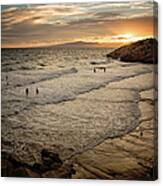 Salou Sunset Canvas Print