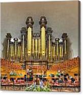 Salt Lake City Tabernacle Organ Canvas Print
