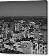 San Antonio - Bw Canvas Print