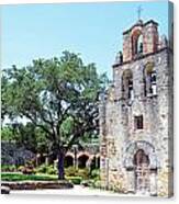 San Antonio Missions National Historical Park Mission Espada Chapel Exterior And Grounds Canvas Print